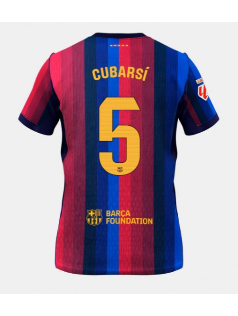 Barcelona Pau Cubarsi #5 Replika Hemmakläder 2026-27 Kortärmad Barcelona Pau Cubarsi #5 Replika Hemmakläder 2026-27 Kortärmad